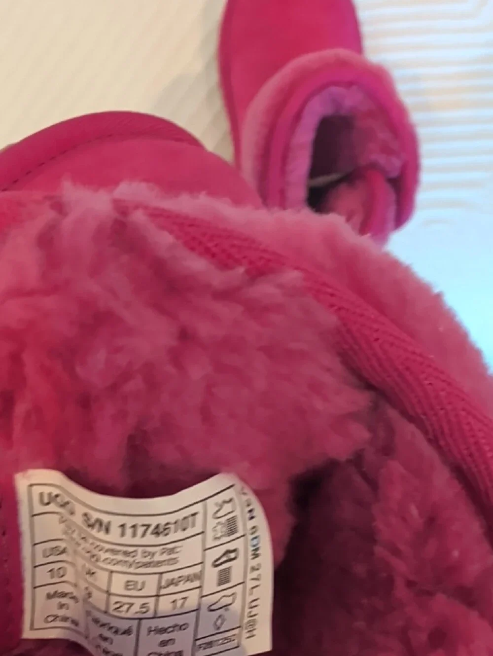 UGG cozy fold
